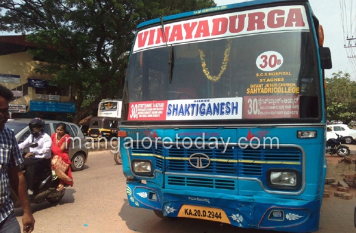Bus accident in mallikatta